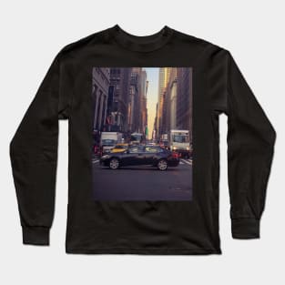 Traffic Jam, New York New York, Manhattan Long Sleeve T-Shirt